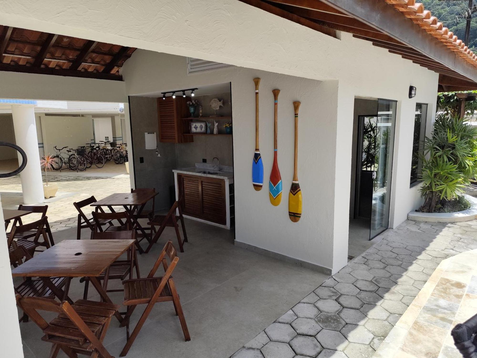 Apto Com Ar-Cond E Piscina A 100 M Praia Da Enseada Ubatuba Εξωτερικό φωτογραφία